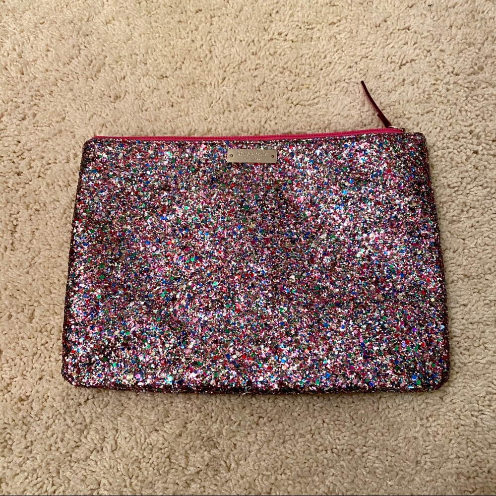 Kate Spade Glitter Pouch